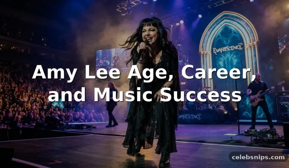 Amy Lee Age, Career, and Music Success