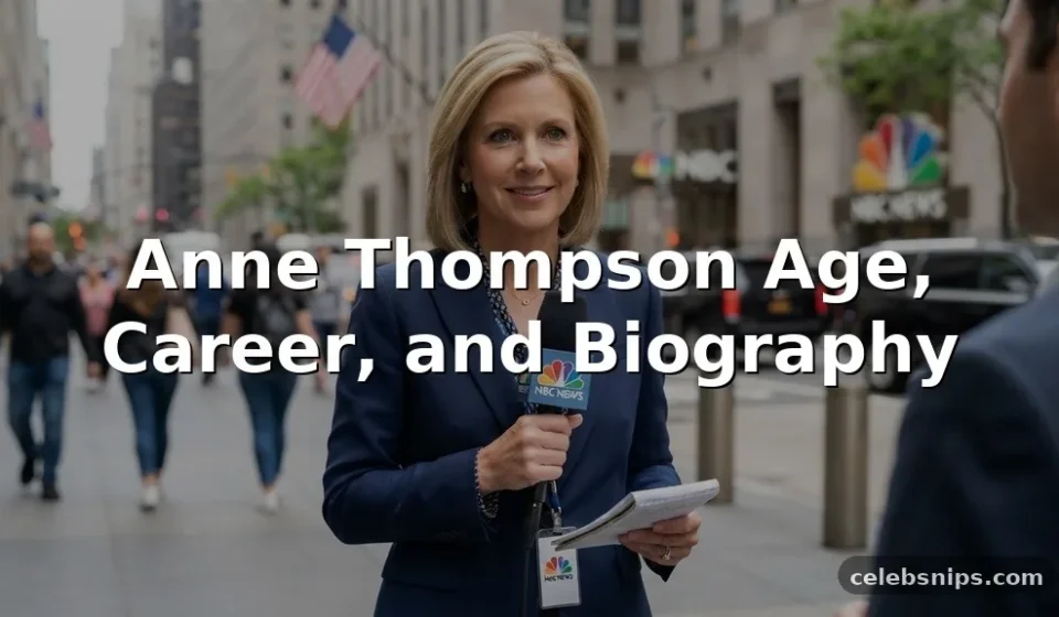 Anne Thompson Age, Career, and Biography