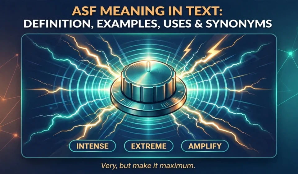 ASF meaning in text infographic: definition, examples, uses and synonyms