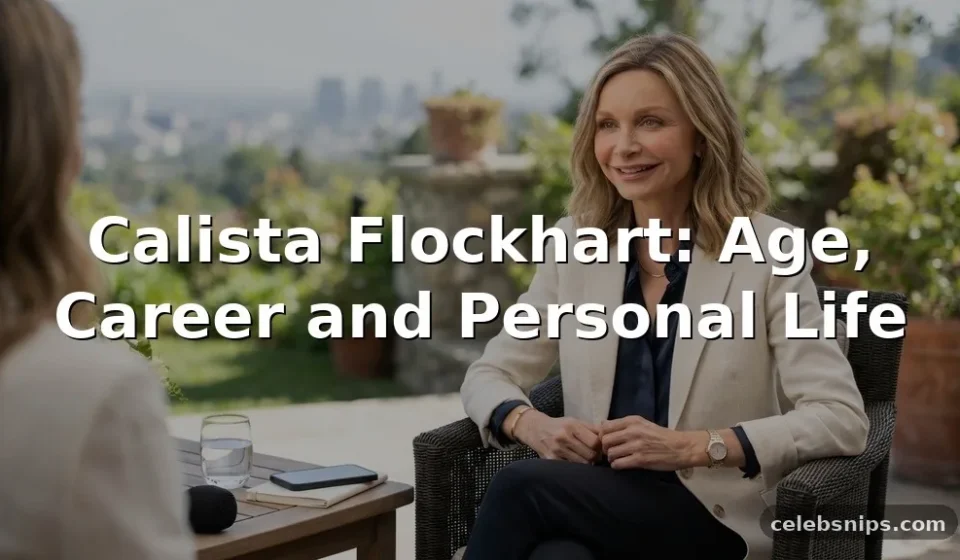 Calista Flockhart Age, Career, and Personal Life