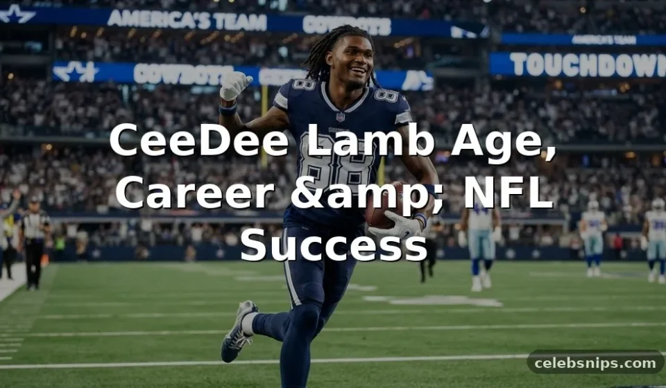 CeeDee Lamb Age, Career, and NFL Success