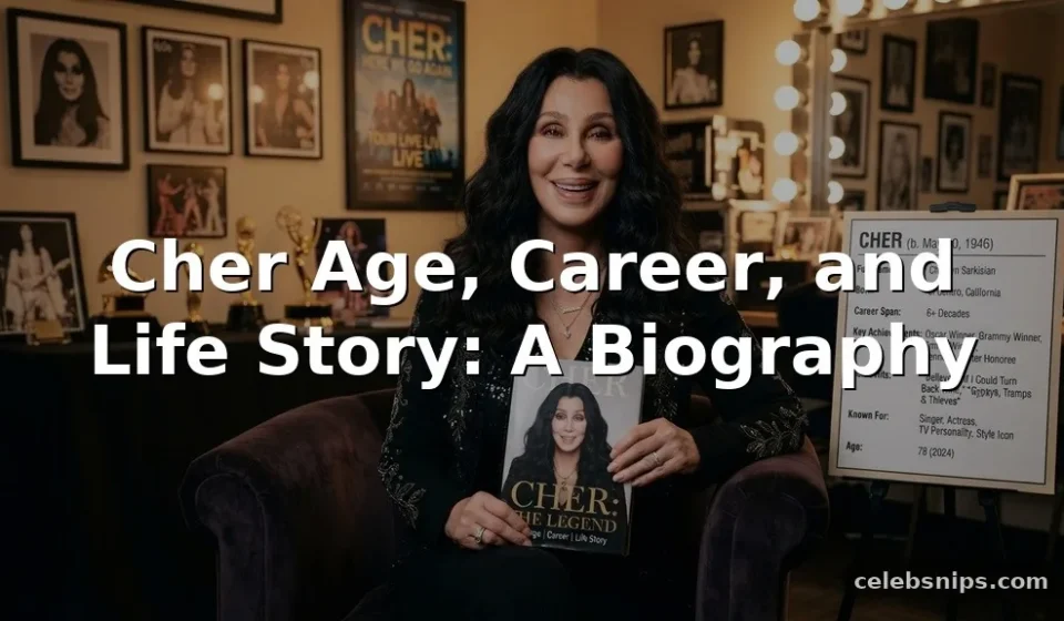 Cher Age, Career, and Life Story