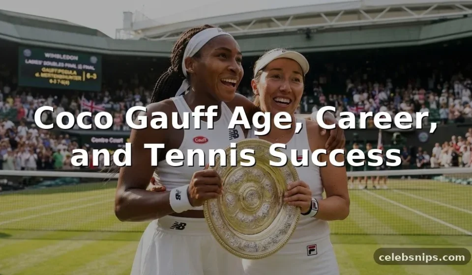 Coco Gauff Age, Career, and Tennis Success