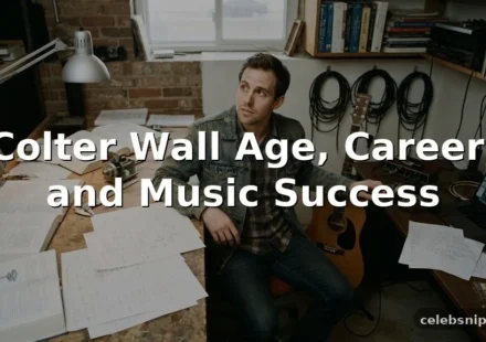 Colter Wall Age, Career, and Music Success