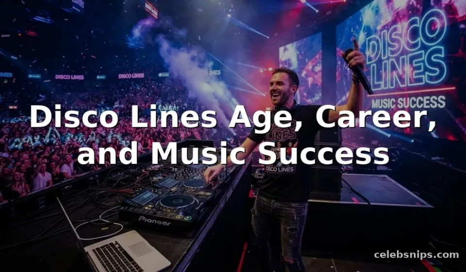 Disco Lines Age, Career, and Music Success