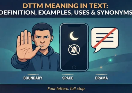 DTTM meaning in text infographic: definition, examples, uses and synonyms
