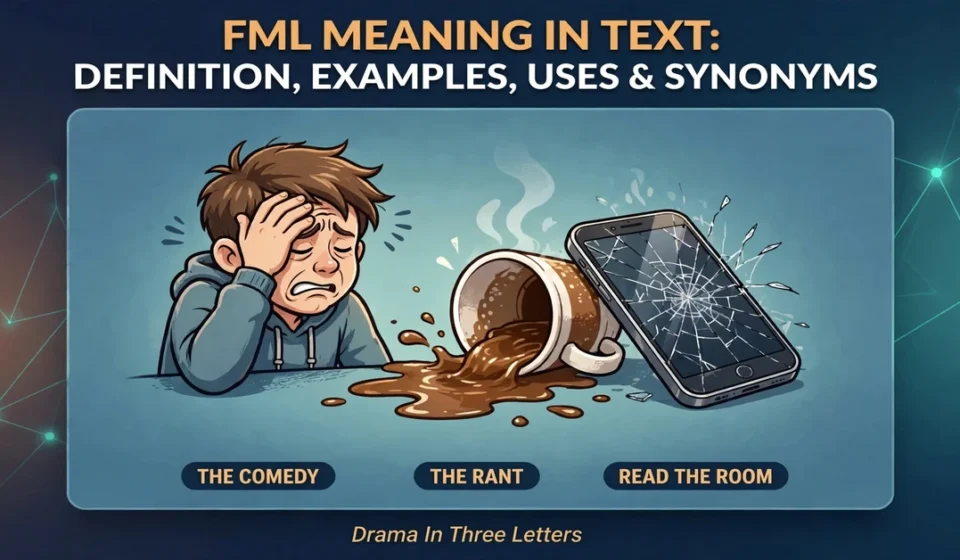 A comically spilled coffee cup on a desk next to a smartphone with scattered papers