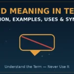 FOID meaning in text infographic showing definition, examples, uses and synonyms