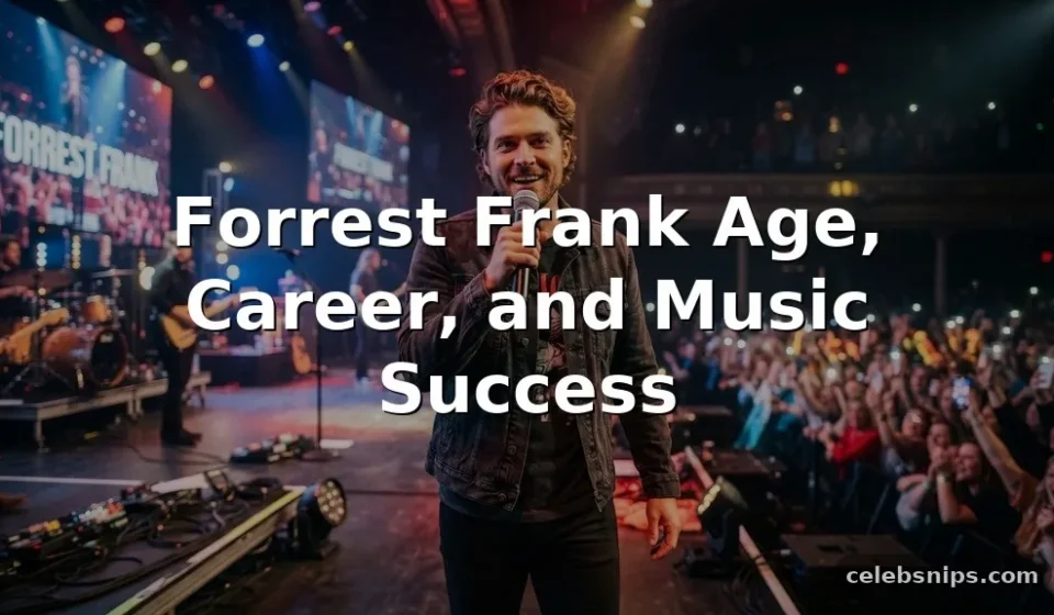 Forrest Frank Age, Career, and Music Success