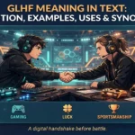 GLHF meaning in text infographic: definition, examples, uses and synonyms