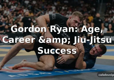 Gordon Ryan Age, Career, and Jiu-Jitsu Success