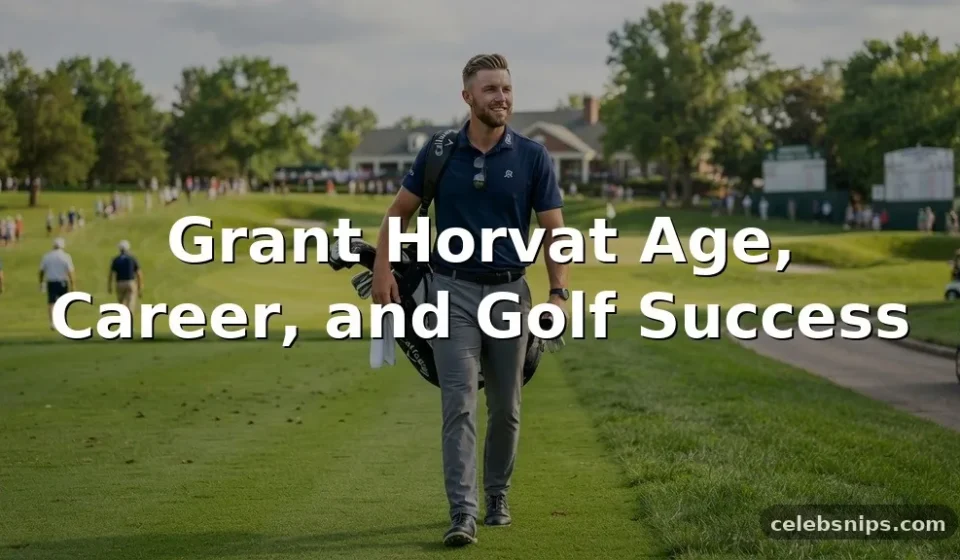 Grant Horvat Age, Career, and Golf Success