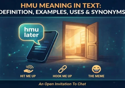 HMU meaning in text infographic: definition, examples, uses and synonyms