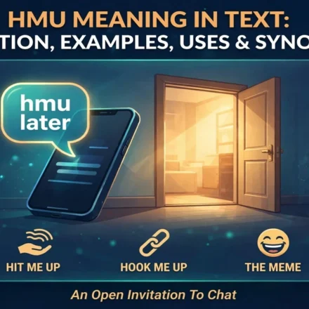 HMU meaning in text infographic: definition, examples, uses and synonyms