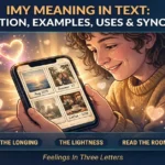IMY meaning in text infographic: definition, examples, uses and synonyms