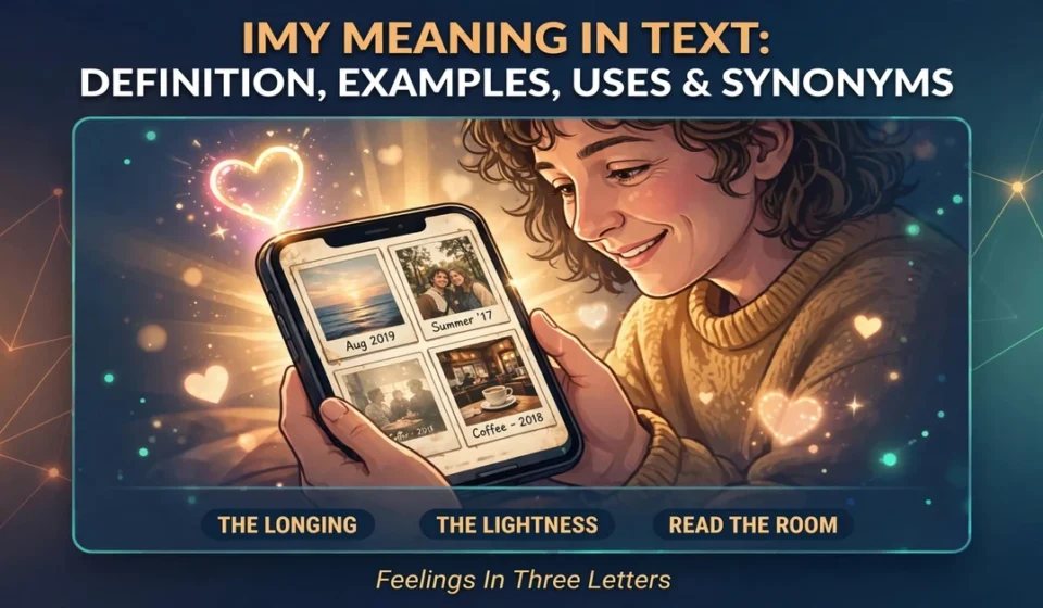 IMY meaning in text infographic: definition, examples, uses and synonyms