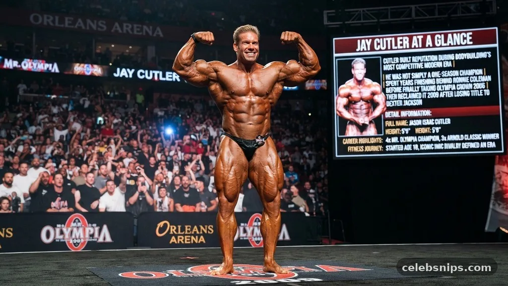 Jay Cutler at a Glance - Jay Cutler Bodybuilder Age, Career, and Fitness Journey