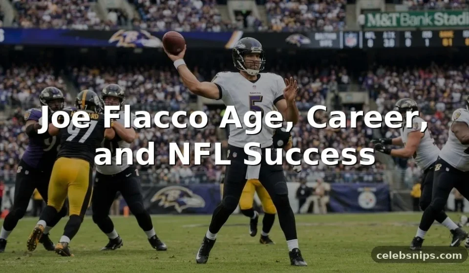 Joe Flacco Age, Career, and NFL Success