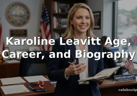 Karoline Leavitt Age, Career, and Biography