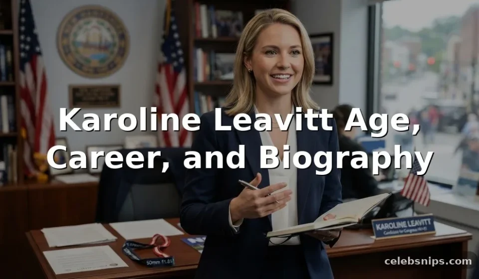 Karoline Leavitt Age, Career, and Biography