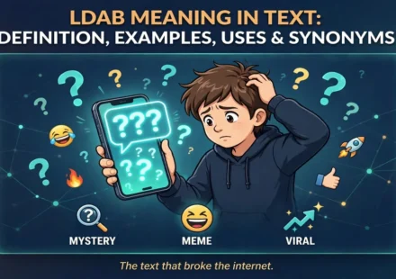 LDAB meaning in text infographic: definition, examples, uses and synonyms