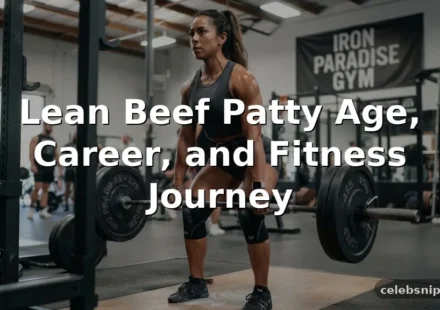 Lean Beef Patty Age, Career, and Fitness Journey