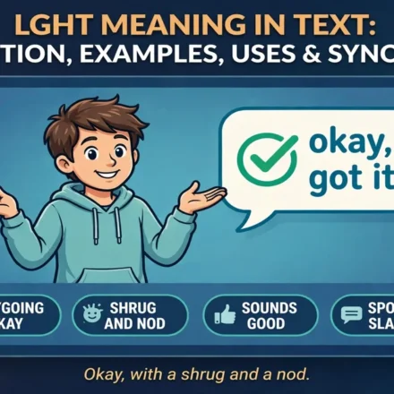 LGHT meaning in text infographic: definition, examples, uses and synonyms