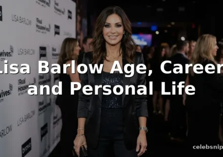 Lisa Barlow Age, Career, and Personal Life
