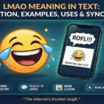 LMAO meaning in text infographic: definition, examples, uses and synonyms