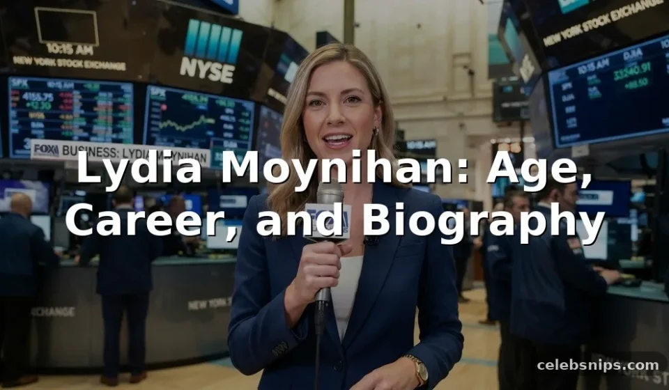 Lydia Moynihan Age, Career, and Biography