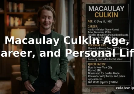 Macaulay Culkin Age, Career, and Personal Life