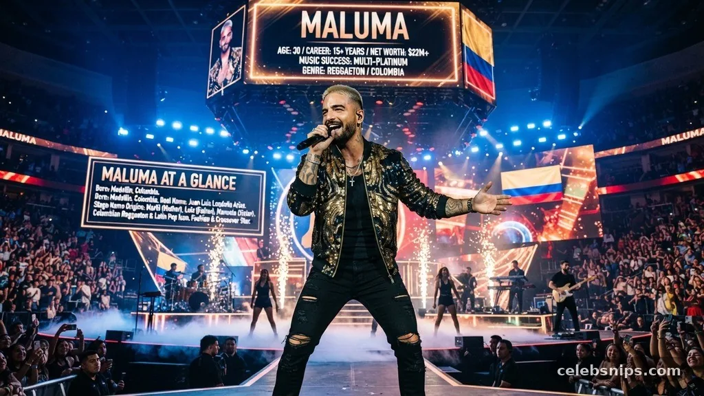 Maluma at a Glance - Maluma Age, Career, Net Worth, and Music Success