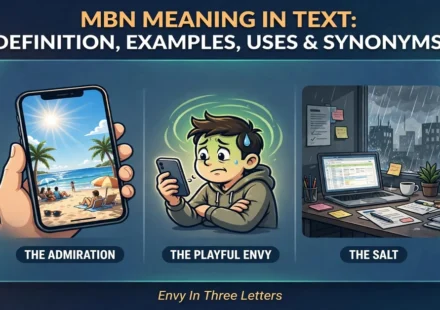 MBN meaning in text infographic: definition, examples, uses and synonyms