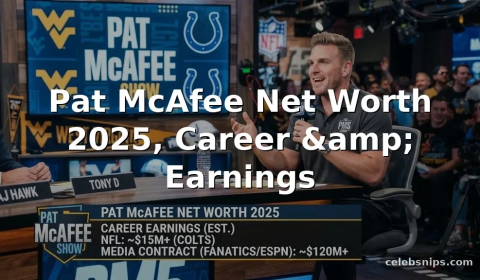 Pat McAfee Net Worth 2025, Career, and Earnings