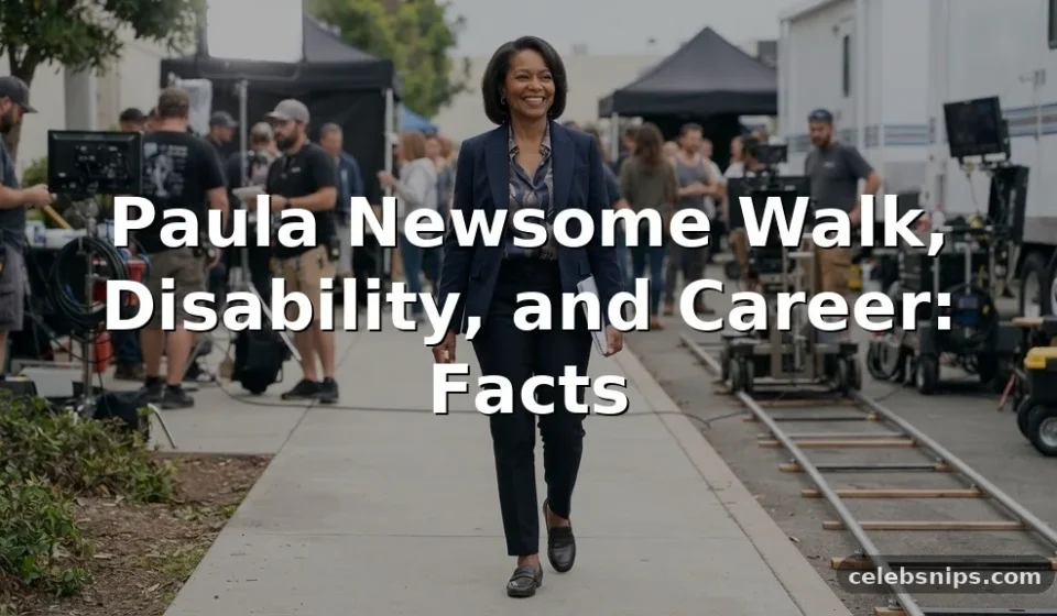 Paula Newsome Walk, Disability, and Career