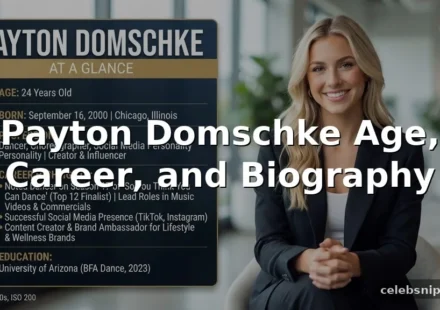 Payton Domschke Age, Career, and Biography