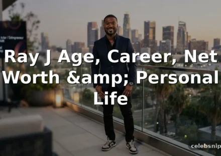Ray J Age, Career, Net Worth, and Personal Life