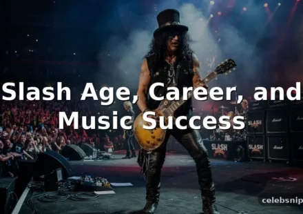 Slash Age, Career, and Music Success