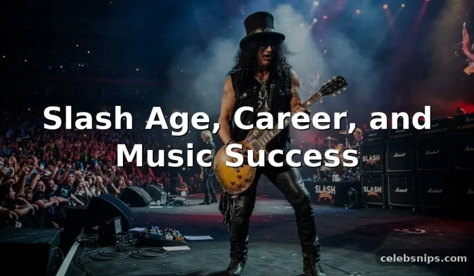Slash Age, Career, and Music Success