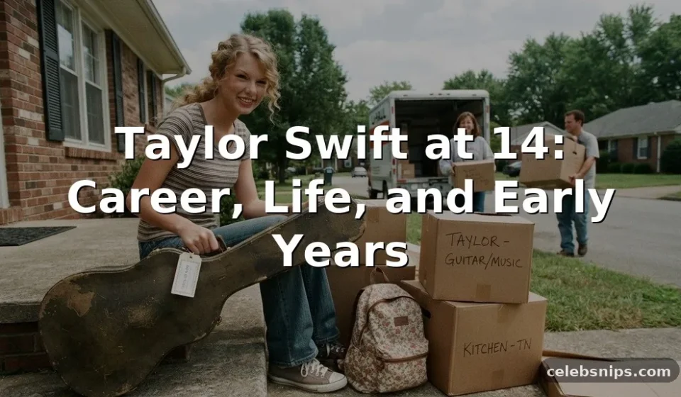 Taylor Swift Age 14: Career, Life, and Early Years