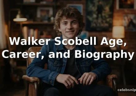 Walker Scobell Age, Career, and Biography