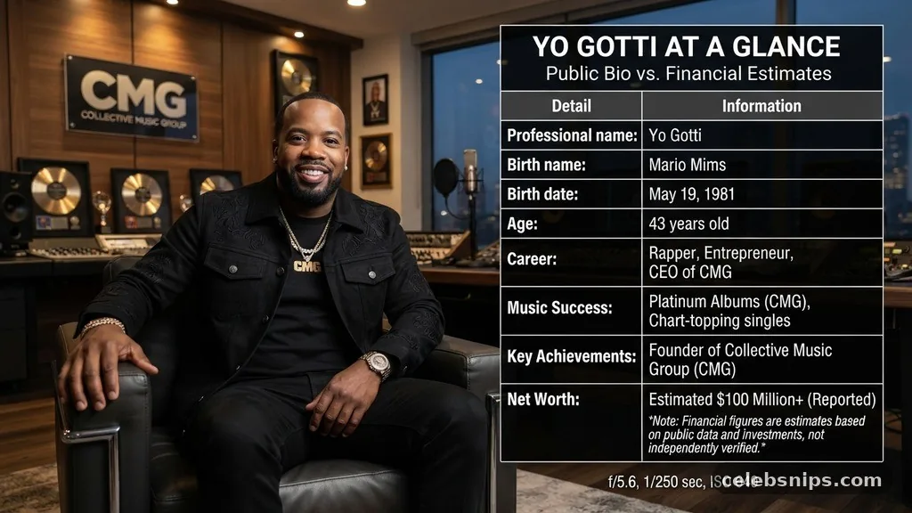 Yo Gotti at a Glance - Yo Gotti Age, Career, Net Worth, and Music Success